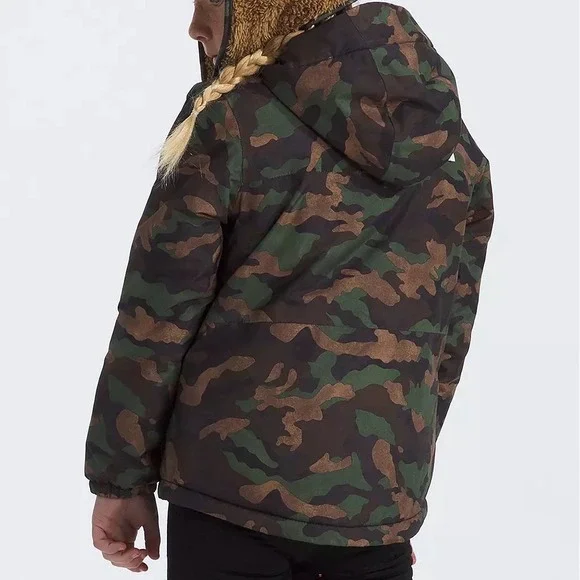 The North Face Little Kids' Freedom Insulated Jacket Camouflage Size 4 NWT